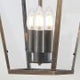 Mansion House Outdoor Chain Lantern Brass