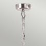 Mansion House Outdoor Chain Lantern Polished Nickel