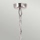 Mansion House Outdoor Chain Lantern Polished Nickel