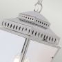 Mansion House Outdoor Chain Lantern Polished Nickel