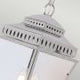 Mansion House Outdoor Chain Lantern Polished Nickel