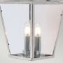 Mansion House Outdoor Chain Lantern Polished Nickel