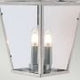 Mansion House Outdoor Chain Lantern Polished Nickel