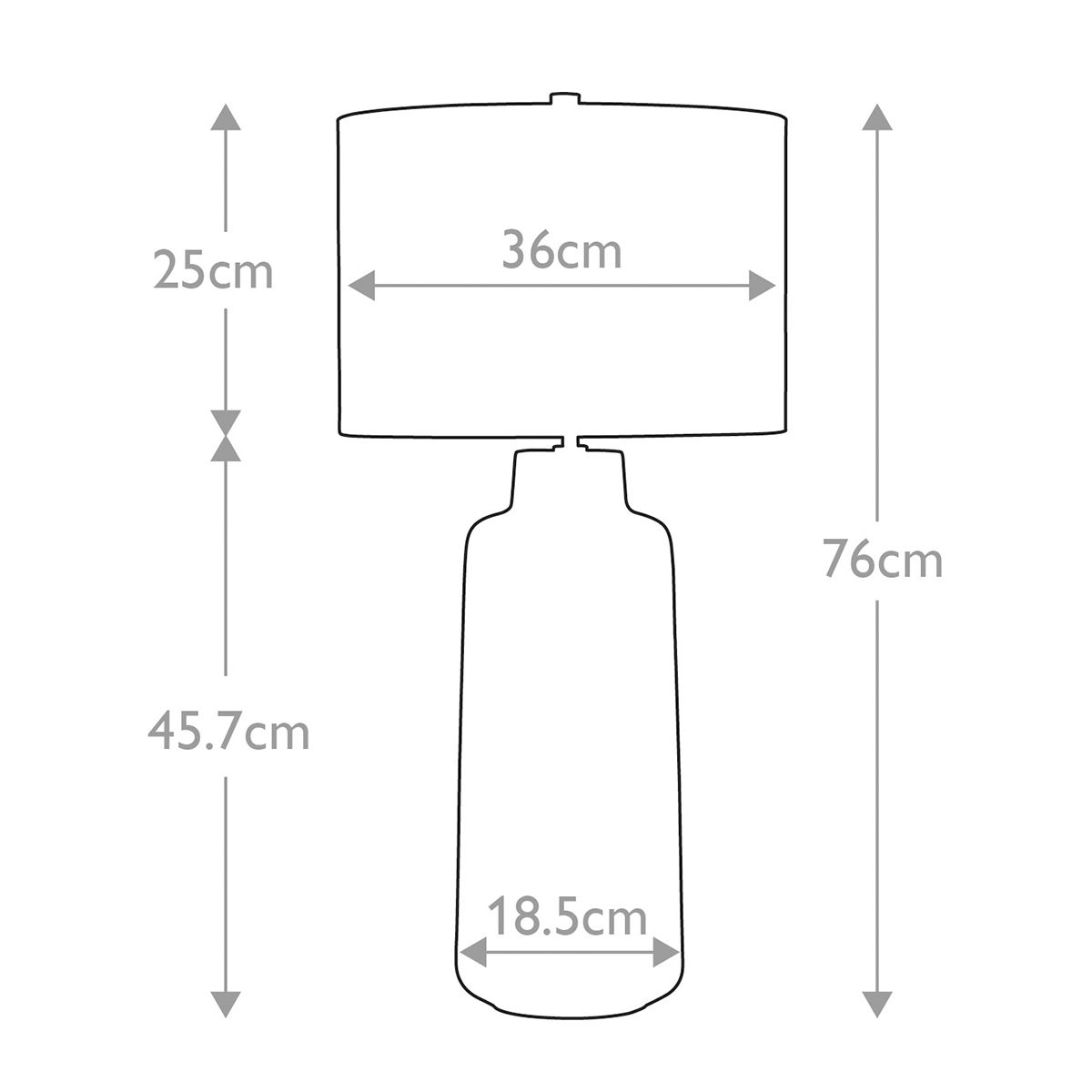 Maryland 1 Light Table Lamp