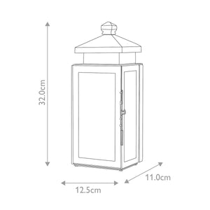 Matlock 1 Light Wall Lantern - Comet Lighting