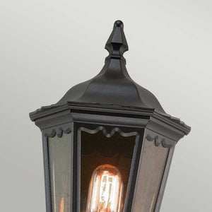 Medstead 1 Light Half Lantern - Comet Lighting