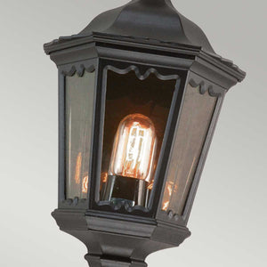 Medstead 1 Light Half Lantern - Comet Lighting