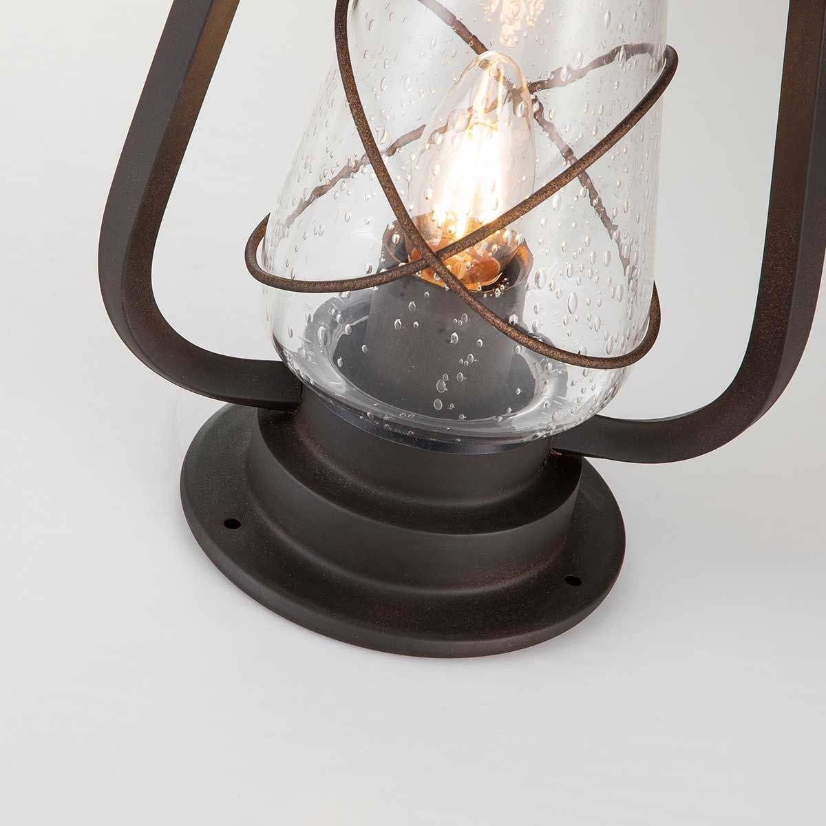 Miners 1 Light Pedestal Lantern - Comet Lighting
