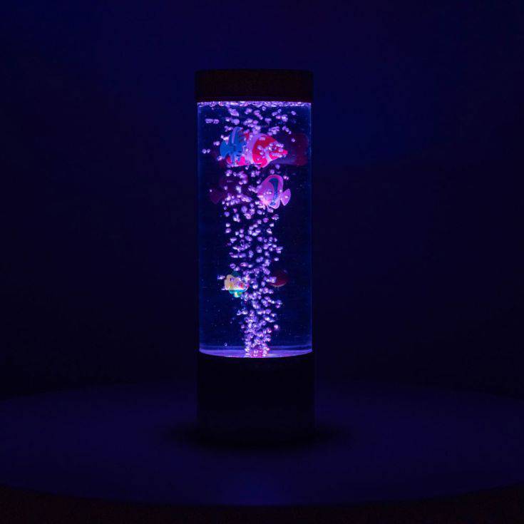 32cm Colour Changing Bubble Fish Table Lamp - Comet Lighting