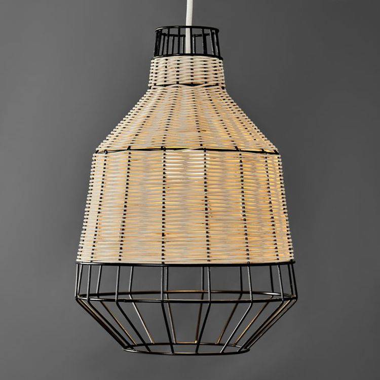 Alor Rattan Pendant Shade - Comet Lighting