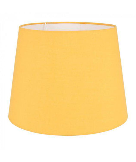 Aspen Large Tapered Shade 270mm x 350mm Mustard - Comet Lighting