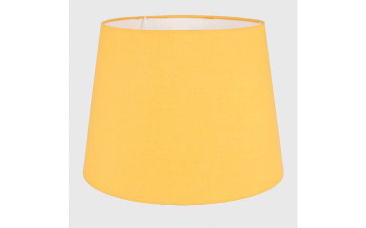 Aspen Large Tapered Shade 270mm x 350mm Mustard - Comet Lighting