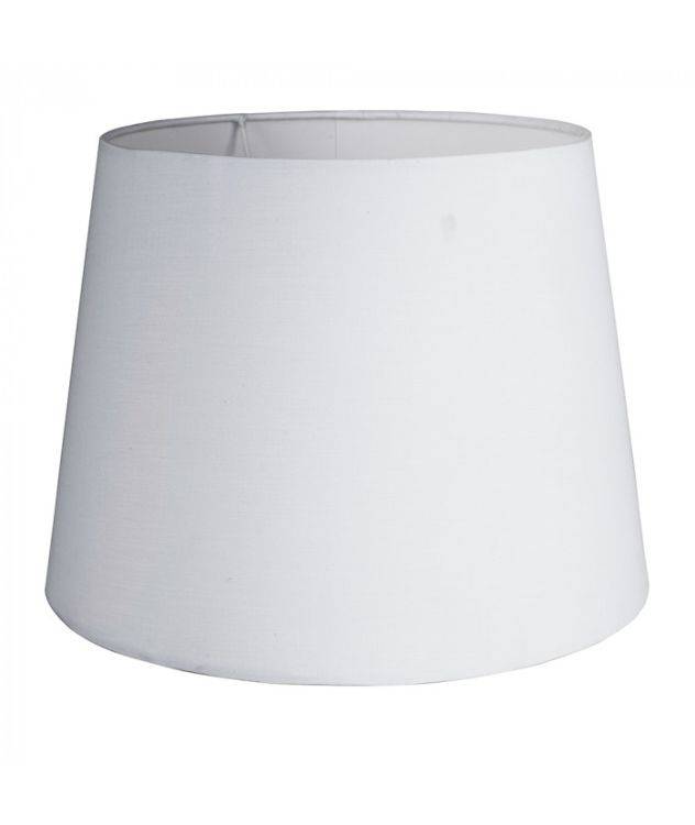 Aspen Large Tapered Shade 270mm x 350mm White - Comet Lighting