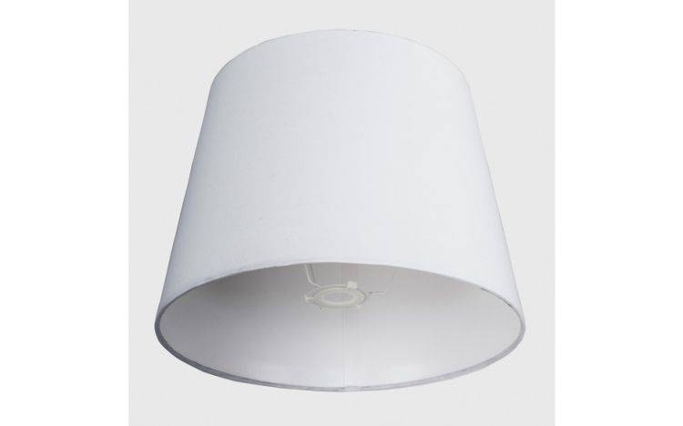 Aspen Large Tapered Shade 270mm x 350mm White - Comet Lighting