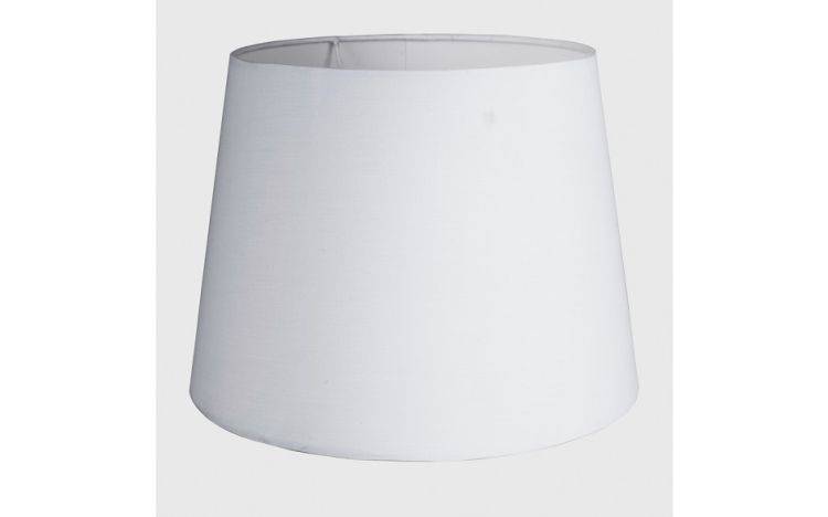 Aspen Large Tapered Shade 270mm x 350mm White - Comet Lighting