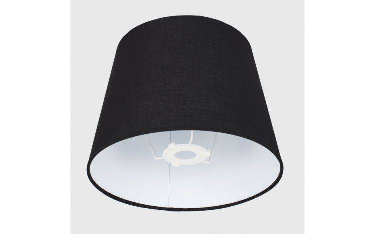 Aspen Small Tapered Shade 190mm x 250mm Black - Comet Lighting