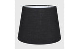 Aspen Small Tapered Shade 190mm x 250mm Black - Comet Lighting