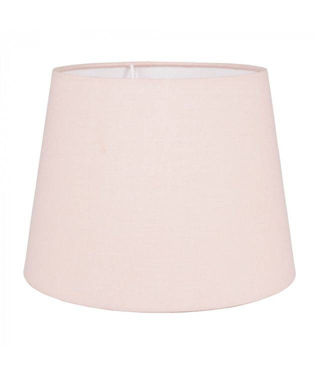 Aspen Small Tapered Shade 190mm x 250mm Dusky Pink - Comet Lighting