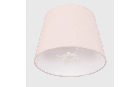 Aspen Small Tapered Shade 190mm x 250mm Dusky Pink - Comet Lighting