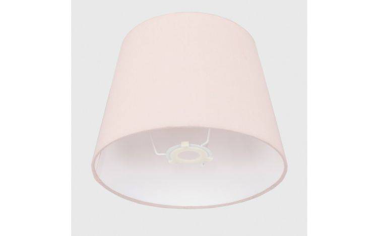 Aspen Small Tapered Shade 190mm x 250mm Dusky Pink - Comet Lighting