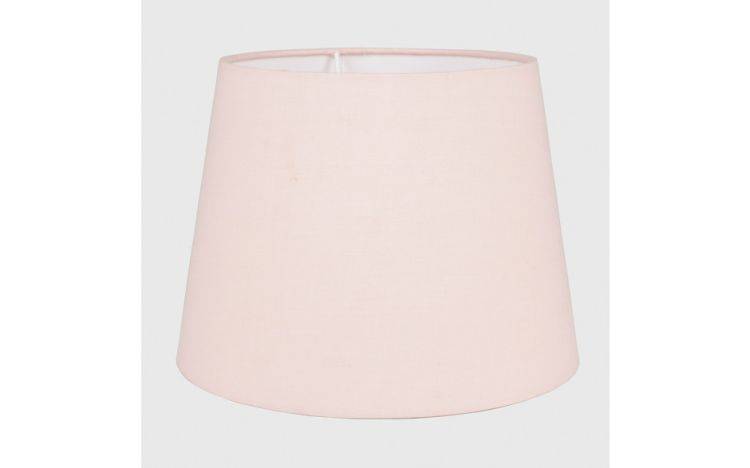 Aspen Small Tapered Shade 190mm x 250mm Dusky Pink - Comet Lighting