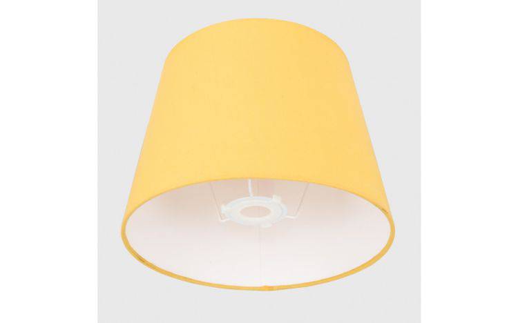 Aspen Small Tapered Shade 190mm x 250mm Mustard - Comet Lighting