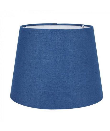 Aspen Small Tapered Shade 190mm x 250mm Navy Blue - Comet Lighting