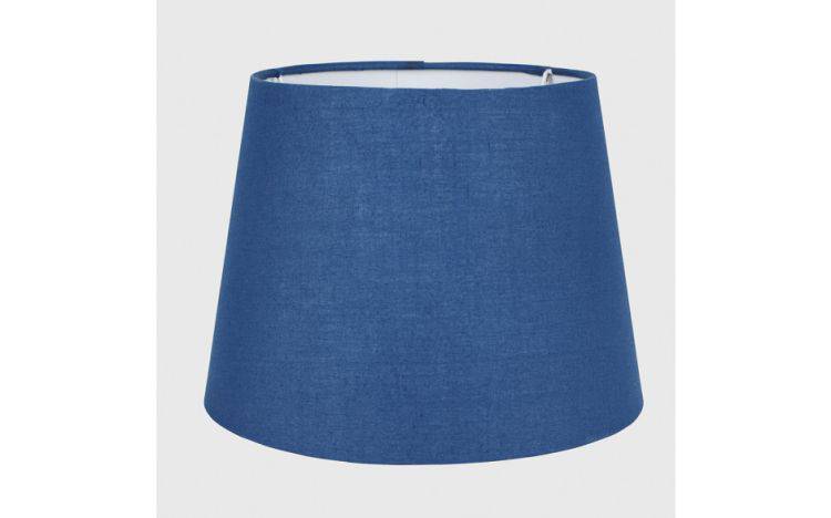 Aspen Small Tapered Shade 190mm x 250mm Navy Blue - Comet Lighting