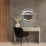 Bathroom Mirror With Touch Control LED Light And Demister Pad - Comet Lighting