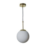 Beauworth Gold And Opal Glass Ceiling Light - Comet Lighting