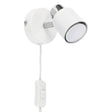 Benton Chrome Single Spotlight  Cable - Comet Lighting