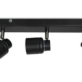 Benton IP44 3 Way Bar Spotlight In Matte Black - Comet Lighting