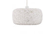 Bjorn Doughnut White Rattan Twine Pendant - Comet Lighting