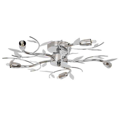 Blossom 5 way Ceiling Light Chrome - Comet Lighting