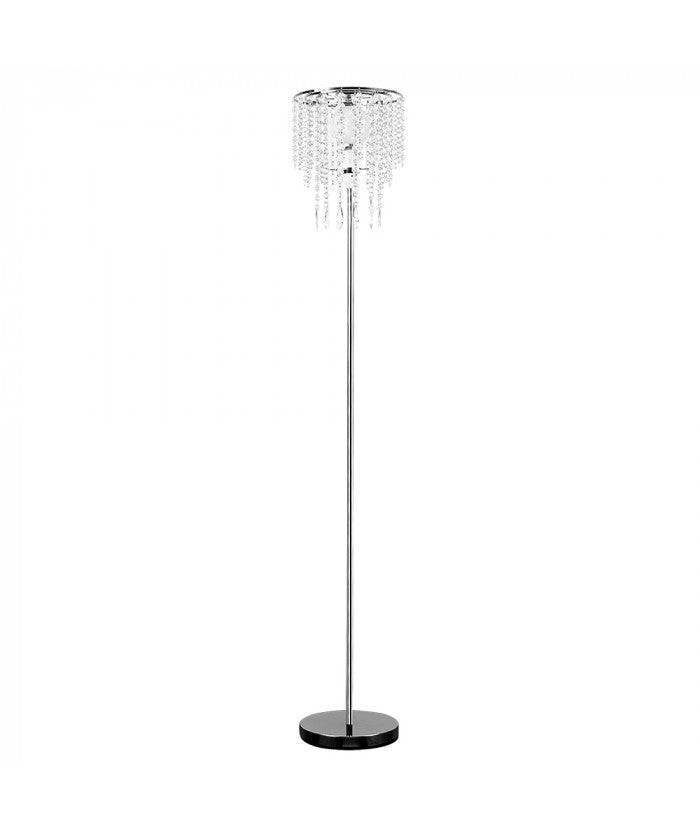 Bronte Floor Lamp Acrylic Droplet Shade - Comet Lighting