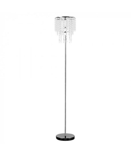 Bronte Floor Lamp Acrylic Droplet Shade - Comet Lighting