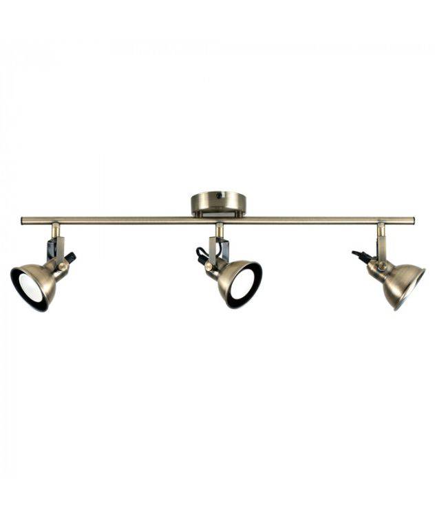 Brunel Spotlight Domed Heads Brass - Comet Lighting