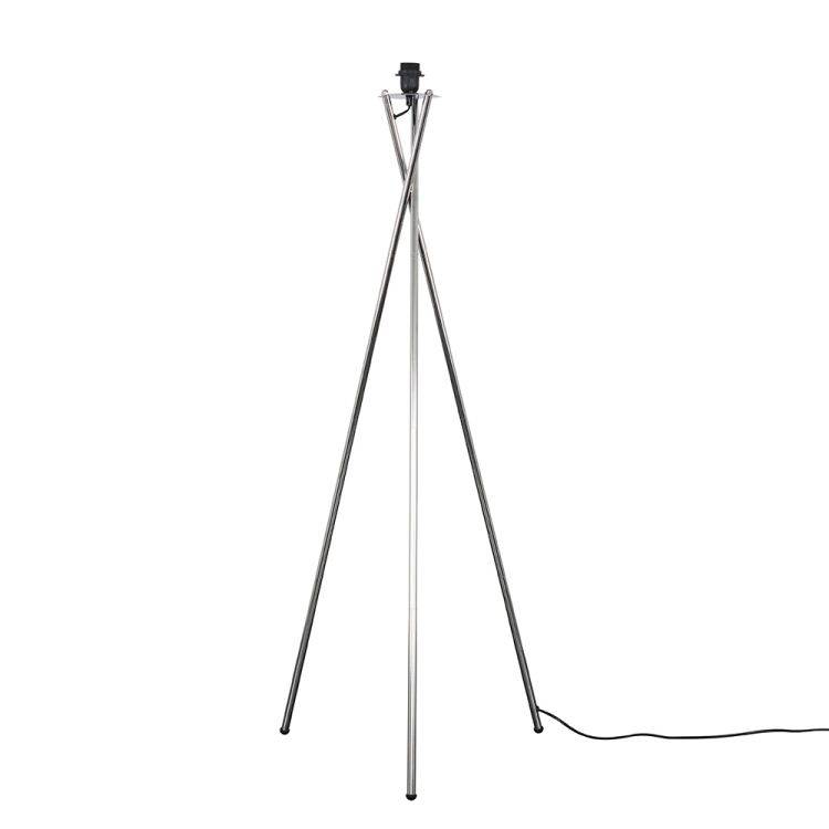 Camden Tripod Floor Lamp Chrome - Comet Lighting