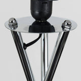 Camden Tripod Floor Lamp Chrome - Comet Lighting