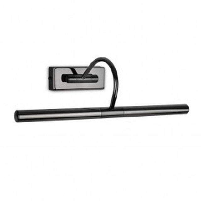 Capri Black Chrome Twin Picture Wall Light G9 - Comet Lighting