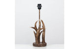 Caribou Antler Table Lamp Natural Finish (BASE ONLY) - Comet Lighting