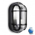 Carnforth 40W IP44 Bulkhead Black - Comet Lighting