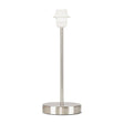 Charlie Brushed Chrome Stem Table Lamp - Comet Lighting