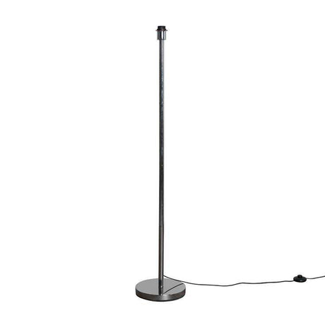 Charlie Chrome Stem Floor Lamp - Comet Lighting