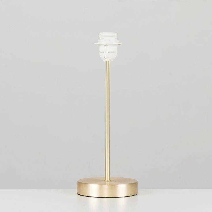 Charlie Gold Stem Table Lamp - Comet Lighting