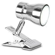 Clip-on LED Daylight GU10 Spotlight Chrome - Comet Lighting