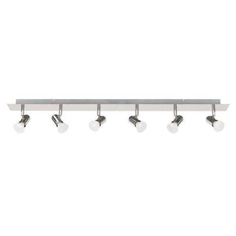 Consul Chrome 6 Way Plate Spotlight - Comet Lighting