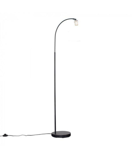 Curva Trend Floor Lamp Black (NO SHADE) - Comet Lighting