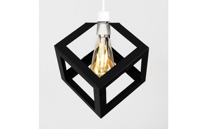 Eschor Puzzle Steam Punk Cube Pendant - Comet Lighting