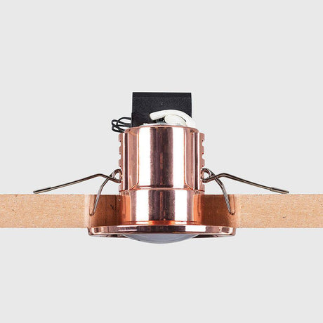 Fire Rated GU10 Downlight Polished Copper - Comet Lighting